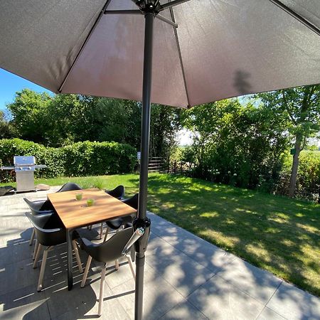 Green Villa In Bester Lage - Dachterrasse Mit Meerblick - Grosser Eingezaeunter Garten - Kinderfreundlich - Hunde Inklusive - 4 Sterne Resort - Direkt Am Strand - Pool Inklusive Hulshorst Exterior foto