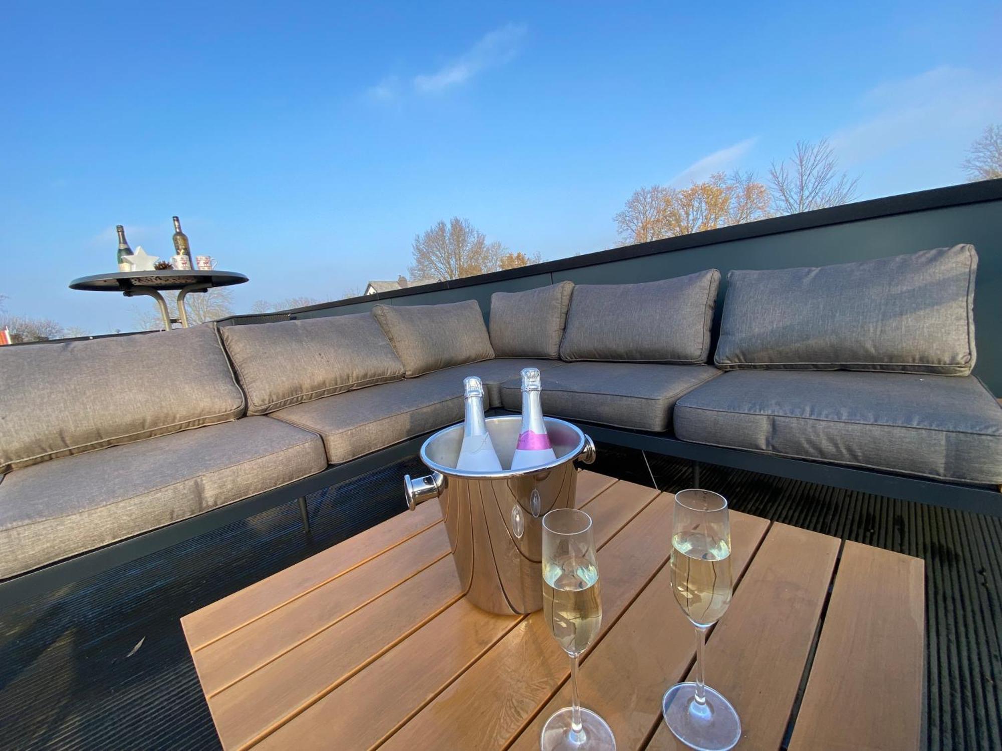 Green Villa In Bester Lage - Dachterrasse Mit Meerblick - Grosser Eingezaeunter Garten - Kinderfreundlich - Hunde Inklusive - 4 Sterne Resort - Direkt Am Strand - Pool Inklusive Hulshorst Exterior foto